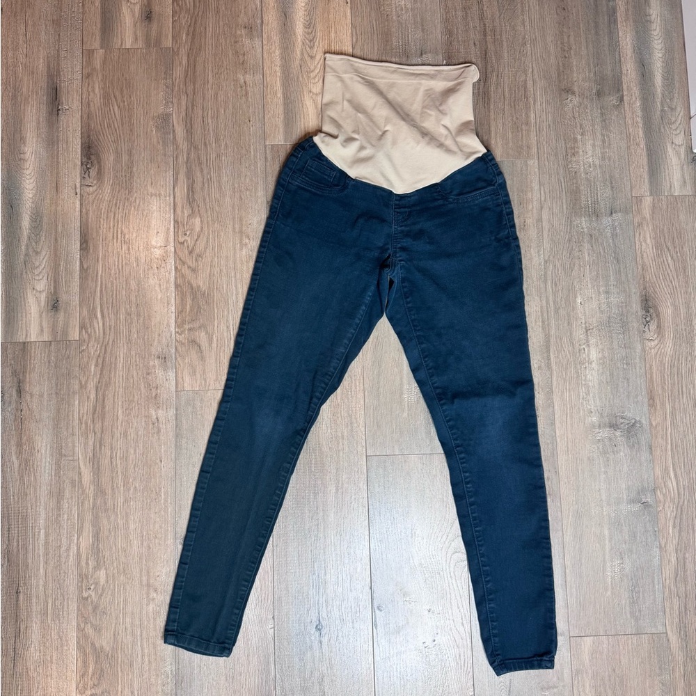 Motherhood Blue Maternity Pants size small